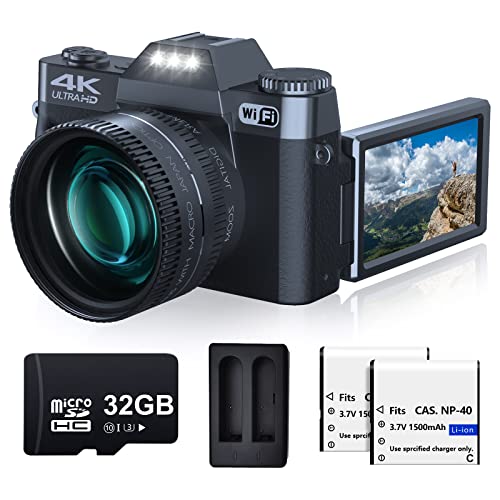 VJIANGER Digital Camera for Photography 4K 48MP Vlogging Camera for YouTube with WiFi VJIANGER Digital Camera for Photography 4K 48MP Vlogging Camera for YouTube with WiFi