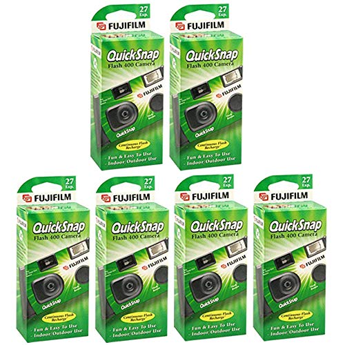 Fujifilm Quicksnap Flash 400 Single-Use Camera with Flash Fujifilm Quicksnap Flash 400 Single-Use Camera with Flash