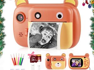 Instant Print Camera for Kids - Selfie Kids Camera for Girls