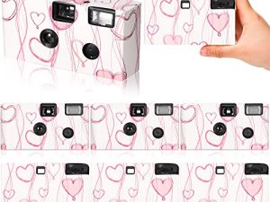 8 Pack Disposable Camera for Wedding 35mm Film Single Use Camera with Flash for Wedding