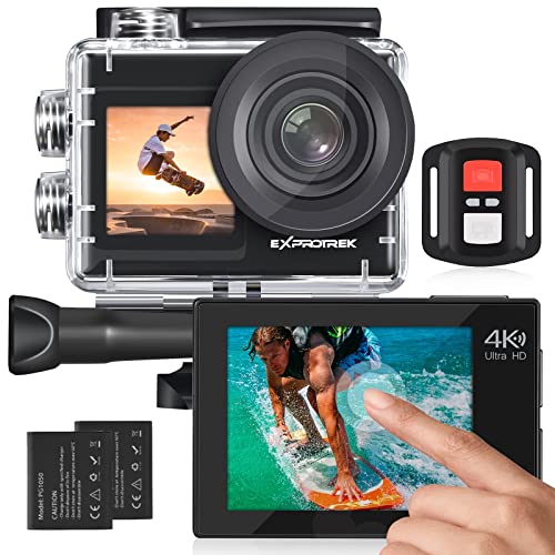 Exprotrek 4K Action Camera with Touch Screen Exprotrek 4K Action Camera with Touch Screen