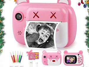 Instant Print Camera for Kids - Selfie Kids Camera for Girls