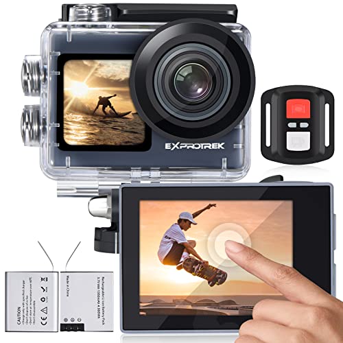 Exprotrek 4K Action Camera with Touch Screen Exprotrek 4K Action Camera with Touch Screen