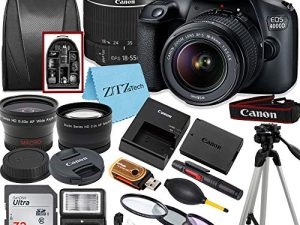 Canon EOS T100/4000D DSLR Camera with EF-S 18-55mm Lens