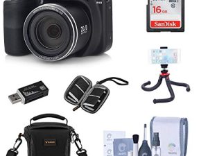 Minolta M35Z 20MP 1080p HD Bridge Digital Camera with 35x Optical Zoom