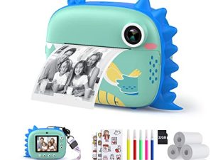 HiMont Kids Camera Instant Print