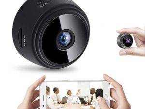 METRICSQUARE Small Hidden Camera with Audio Secret Room Camera Mini Spy Camara Home Security Video Recording Motion Detection Remote View Phone App Control