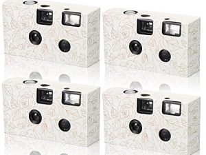 Zhengmy 4 Pack Disposable Camera for Wedding