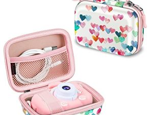Fintie Kids Camera Case Compatible with Seckton/GKTZ/WOWGO/OMZER/Suncity/Agoigo/Ourlife /Rindol/ Unicorn Toys Digital Camera & Video Camera
