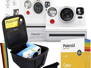Polaroid Originals Now I-Type Instant Camera with 16 Color Film Photos and Signature Series Case