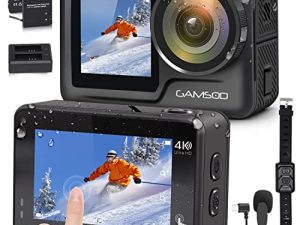 GAMSOD 4K60FPS Action Camera 20MP
