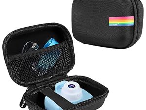 Leayjeen Kids Camera Case Compatible with Seckton/GKTZ/VATENIC/OZMI/PROGRACE/Nine Cube/Desuccu Girl Digital Camera Toy (Case Only)