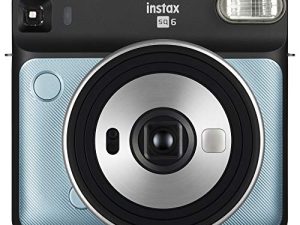 Fujifilm Instax Square SQ6 - Instant Film Camera - Aqua Blue