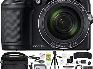 Nikon COOLPIX B500 16MP 40x Optical Zoom Digital Camera 32GB Bundle Includes Camera