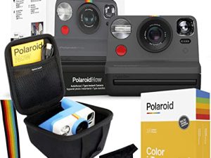 Polaroid Originals Now I-Type Instant Camera with 16 Color Film Photos and Signature Series Case