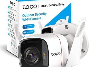 TP-Link Tapo 2K 4MP QHD Security Camera Outdoor Wired