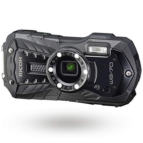 Ricoh WG-70 Black Waterproof Digital Camera 16MP Ricoh WG-70 Black Waterproof Digital Camera 16MP