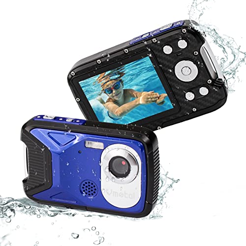 Waterproof Camera Underwater 1080P Full HD 17FT Underwater Cameras 21MP Point and Shoot Camera Waterproof Digital Camera Underwater Camera for Snorkeling (Blue) Waterproof Camera Underwater 1080P Full HD 17FT Underwater Cameras 21MP Point and Shoot Camera Waterproof Digital Camera Underwater Camera for Snorkeling (Blue)