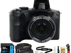 Polaroid IE6035-BLK-STK-4 iE6035 18MP 60x Optical Zoom Digital Camera