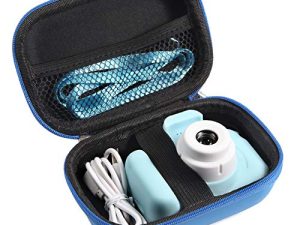 Leayjeen Kids Camera Case Compatible with Seckton/Desuccus/Rindol/OZMI/Nine Cube/VATENIC/LC-dolida/GKTZ and More Kid Digital Camera Toys