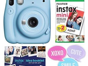 Fujifilm Instax Mini 11 Blue Holiday Bundle 2022
