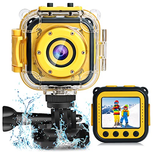 PROGRACE Kids Camera Waterproof Toy - Children Digital Action Camera for Boys Girls Age 3 4 5 6 7 8 9 10 11 12 Years Old Birthday Toddler Camcorder Pool Toys for Boys Age 6-8 Games Camera PROGRACE Kids Camera Waterproof Toy - Children Digital Action Camera for Boys Girls Age 3 4 5 6 7 8 9 10 11 12 Years Old Birthday Toddler Camcorder Pool Toys for Boys Age 6-8 Games Camera