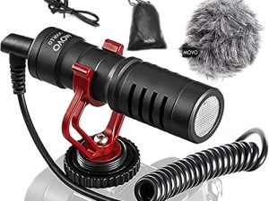 Movo VXR10 Universal Video Microphone with Shock Mount