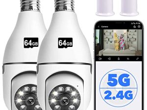 Light Bulb Security Camera