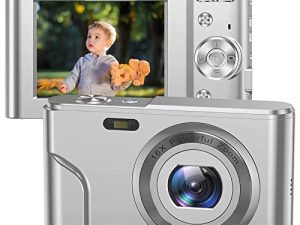 Digital Camera for Kids Girls and Boys - 1080P FHD Digital Camera 36MP LCD Screen Rechargeable Students Compact Camera Kid Camera with 16X Digital Zoom Vlogging Camera for Teens