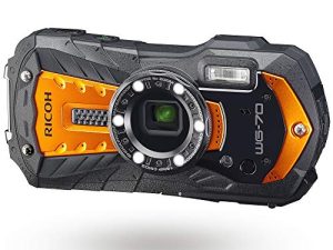 Ricoh WG-70 Orange Waterproof Digital Camera 16MP
