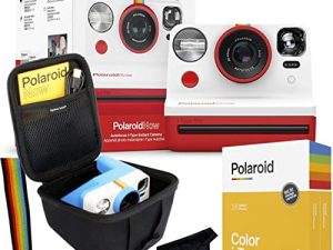Polaroid Originals Now I-Type Instant Camera with 16 Color Film Photos and Signature Series Case