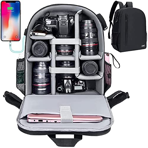 Cwatcun Camera Backpack with USB Cwatcun Camera Backpack with USB